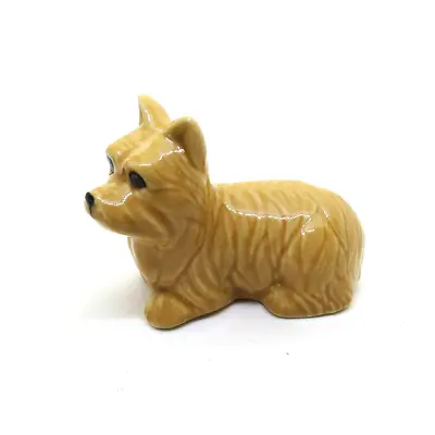 Size L Ceramic Dog Dollhouse Figurines Porcelain Animal Pottery Miniature K1000 • $13.99