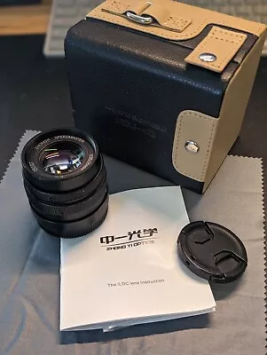 Mitakon Zhongyi Speedmaster 25mm F/0.95 Micro-Four-Thirds Original Box • $52