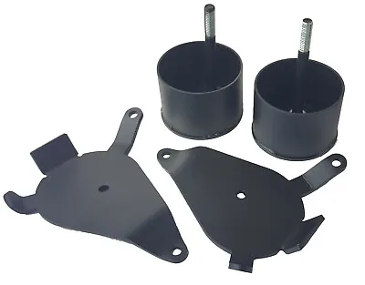 Front Bag Brackets Air Ride Suspension Cups & Plates For Chevy S10 2wd GMC S15 • $128.88