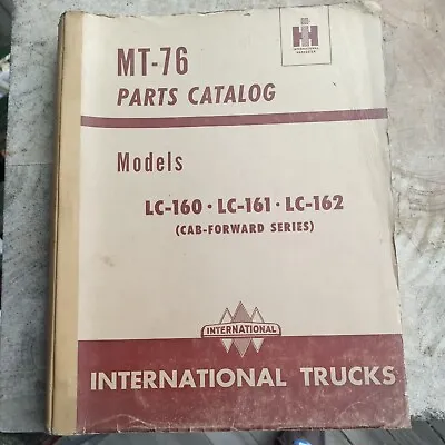 1950 / 1951 International Cab Forward Truck Parts Catalog Orig. Ih  Mt-76 Book • $29.95