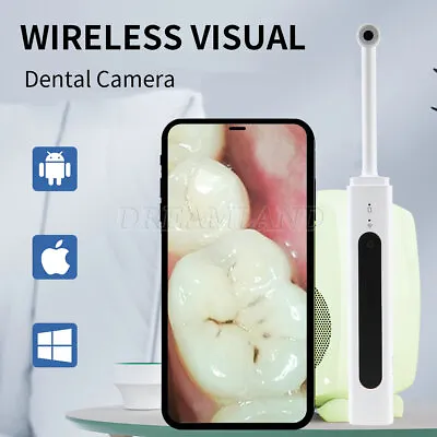 USA Oral Dental Intraoral Camera Endoscope Wifi Wireless Clear Image Type-C • $39.99