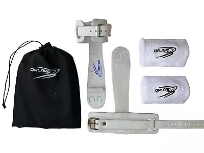 Qalaro Grips - Single Buckle W/ Dowel - Narrow Hand Guards For Girls Gymnastics • $42