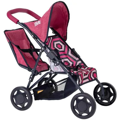 Joie Tandem Twin Folding Dolls Stroller • £34.95