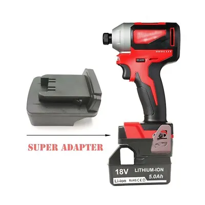 Adaptor For Hitachi 18V /36V Battery Convert For Milwaukee 18V Li-ion Tool Use • $20.99