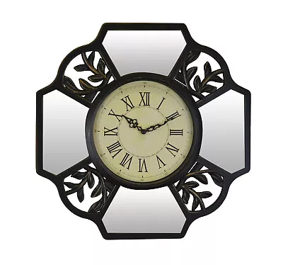 Mirror Wall Clock With Roman Numerals • $35.99