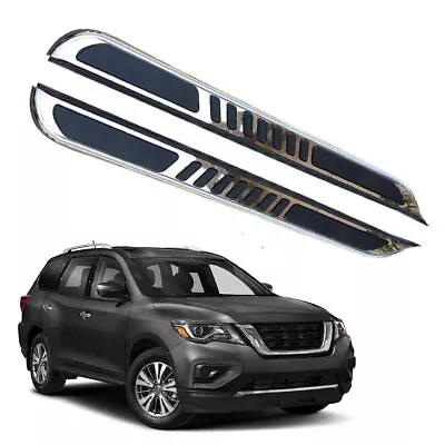 2Pcs Door Side Step Running Board Nerf Bar Fits For Nissan Pathfinder 2013-2021 • $640.78