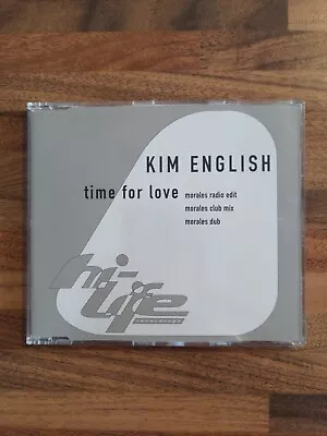 Kim English Time For Love Cd Single (1995) • £3.49