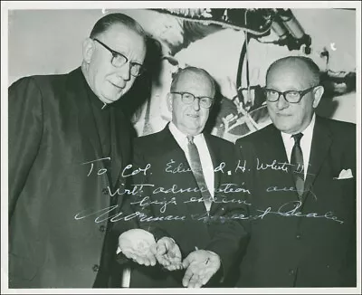 Norman Vincent Peale - Autographed Inscribed Photograph • $500