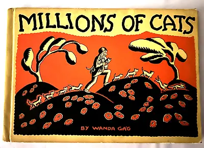 Vtg Millions Of Cats Hardcover By Wanda Ga'G 1928 • $60