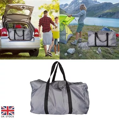 Large Folding Storage Carry Bag Handbag Kayak Inflatable Boat Gray Waterproof UK • £10.37