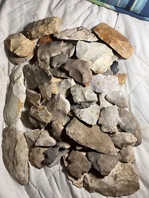 Huge Lot Of 65 Damaged Indian Arrowheads MO Authentic Finds • $25