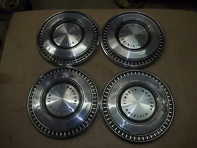 71 72 Lincoln Mercury Division Hubcap Rim Wheel Cover Hub Cap 15  OEM USED 696 4 • $74.99