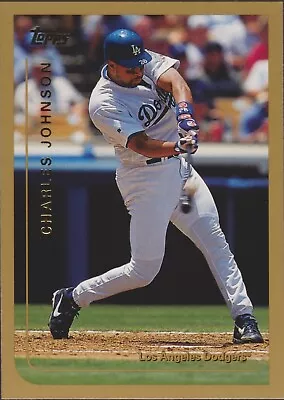 1999 Topps #175 Charles Johnson Los Angeles Dodgers Baseball Card • $1.80