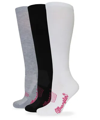 Wrangler Womens Western Cushion Sport Boot Socks 3 Pair Pack • $19.99