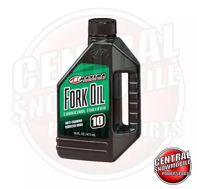 Motorcycle MX Fork Oil 10W Maxima Advanced Formula Anti-Foaming 16oz • $13.75