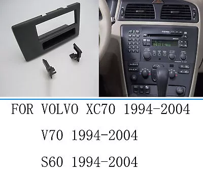 For Volvo S60/V70/XC70 94-04 Car Stereo Fascia Dash Panel 1 Din Frame Trim Kit  • $50.50