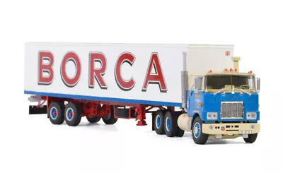 For MACK F700 6x4 CLASSIC BOX TRAILER 01-2756 1/50 DIECAST MODEL TRUCK • $329.73