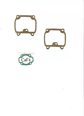 KAWASAKI Mt1 Kv75 Ar50 CARBURETOR FLOAT BOWL Gaskets-Set Of 2  (Kaw Mt1-12) • $14.70