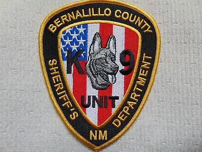 New Mexico Police K-9 Patch FREE SHIPPING • $3