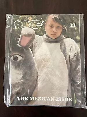 Rare 2008 Factory Sealed Vice Magazine The Mexican Issue Vol. 15 No.6 Viceland • $17.99