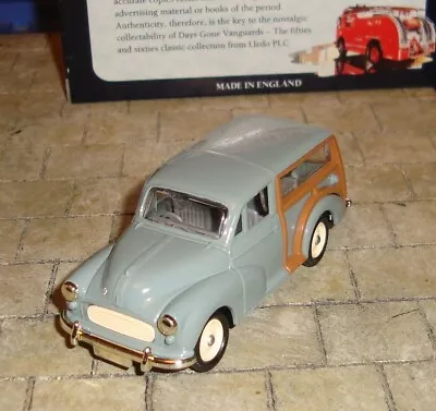 1960 Morris Minor Traveller Car - Grey   - Lledo Days Gone Vanguards - Dg65003 • $15.72