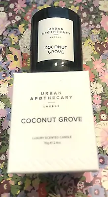 Urban Apothecary Coconut Grove Candle 70g BNIB - BRAND NEW  & FRESH • £9.79