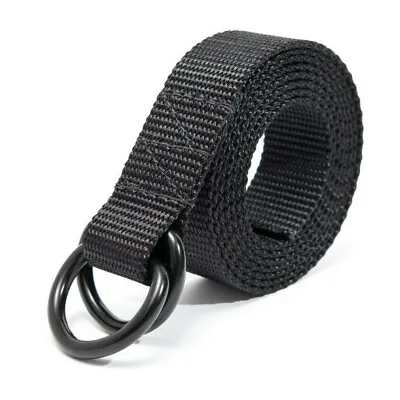 D-Ring Nylon Belts Built By Apmots - 1  Inch Wide - Custom Color Length Options • $11.99