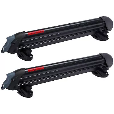 Yakima PowderHound 6 Ski Or 4 Snowboard Mount Travel Roof Rack Black(For Parts) • $125.90