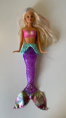 Mattel Barbie Dreamtopia Sparkle Lights Purple Light Up Mermaid 2018 • $11.60