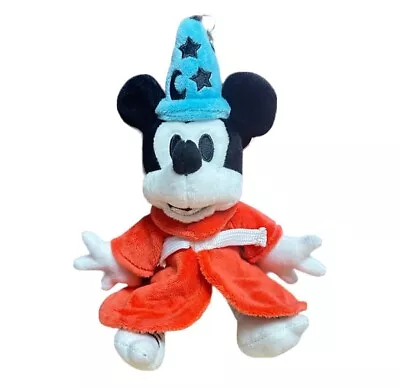 Disney Destination D23 Mickeys Of Glendale MOG Sorcerer Mickey Plush Keychain • $35