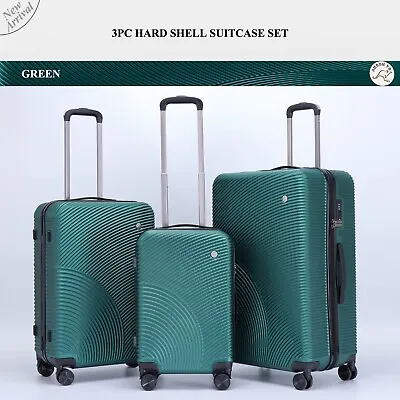 $299.99 • Buy Built-in TSA Lock 1-3pc Trolley Travel Luggage Suitcase Set 4 Wheel Lightweight