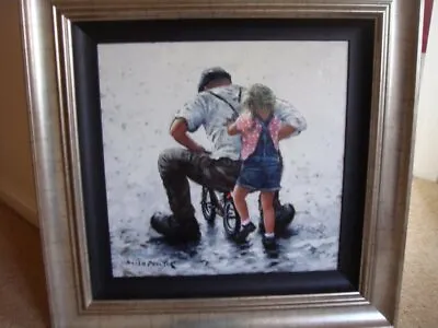 Keith Proctor 'young At Heart' Original Stretched Canvas Framed  • £1950