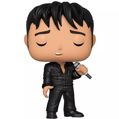 Funko POP! Elvis Presley: Elvis '68 Comeback Special + Protector • $19.95