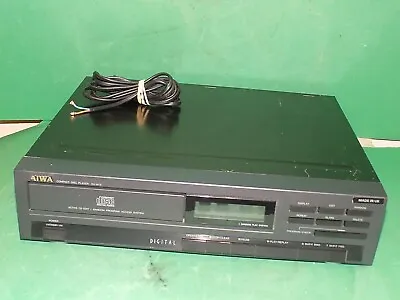 £16.37 • Buy AIWA DX-M75 Compact Disc Player CD Black Made UK FAULTY SPARES