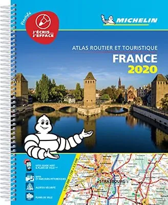 France 2020 -Tourist & Motoring Atlas A4 Laminated S... • £8.99