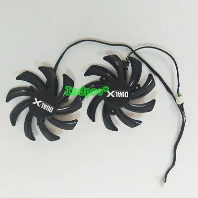 75MM Sapphire AMD R9 280X 280 270X Dual-X Fan Replacement FD7010H12S 0.35A R158a • $30.90