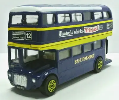 Corgi 480 AEC Renown Double Decker Bus - East Yorkshire - White Label Whisky • £18.50