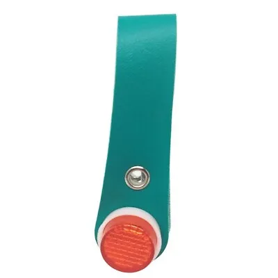 Bicycle High Quality Teal Hub Shiner Red Reflectors Classic Vintage Style • $9.99