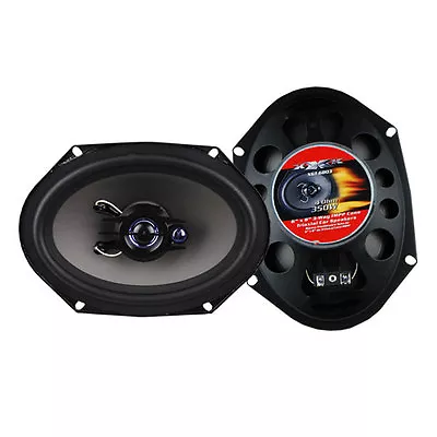 £94.58 • Buy XXX XGT6803 Speaker 6X8  3-Way 350 Watts (No Grills)