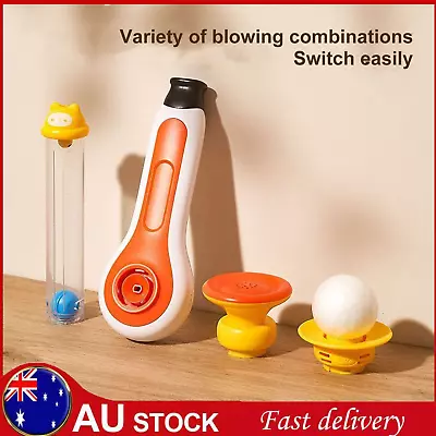 Kids 3-in-1 Montessori Toy With  Whistle Ball Blowing Floating Blow Pipe Balls • $24.74