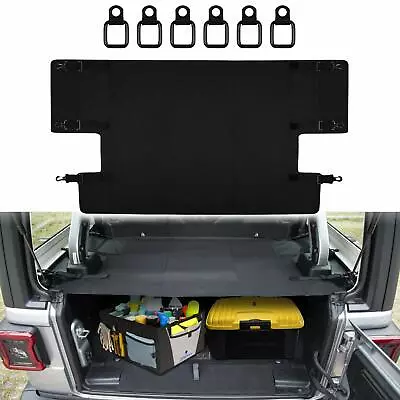 Rear Trunk Cargo Luggage Security Shade Cover Shield For Jeep Wrangler JL 18-20 • $67.99