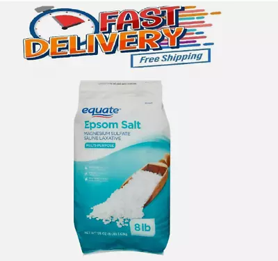Equate Epsom Salt Magnesium Sulfate 128 Oz (8lb) Unscented • $9.22