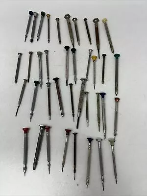 Vintage Watchmakers Screwdrivers Jewelers Precision Screwdrivers • $40