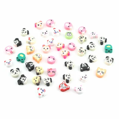 £2.25 • Buy Polymer Clay Beads Animal Bracelets Multicolour Flat Bracelets Jewellery Making
