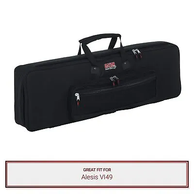 Gator Slim Keyboard Gig Bag Fits Alesis VI49 • $129.99