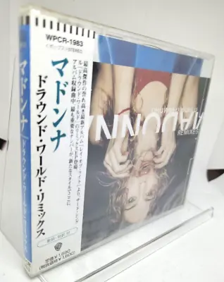 MADONNA FACTORY SEALED NEW  Drowned World Remixes  JAPAN RARE CD WPCR 1983 W/OBI • $125