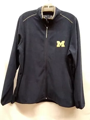 Womens Michigan Wolverines Jacket Xxl NWT Antigua Blue • $27