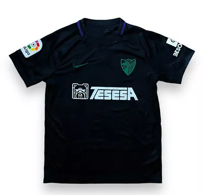 Men's Nike Malaga CF 2018 2019 Away Football Soccer LaLiga Jersey Large • $64.95