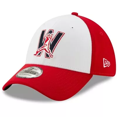 Washington Nationals Red/White Alt.4 New Era  Team Classic 39THIRTY Flex Hat S/M • $20.99