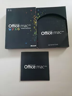 Microsoft Office MAC 2011 WPXO Home And Business • $69.99